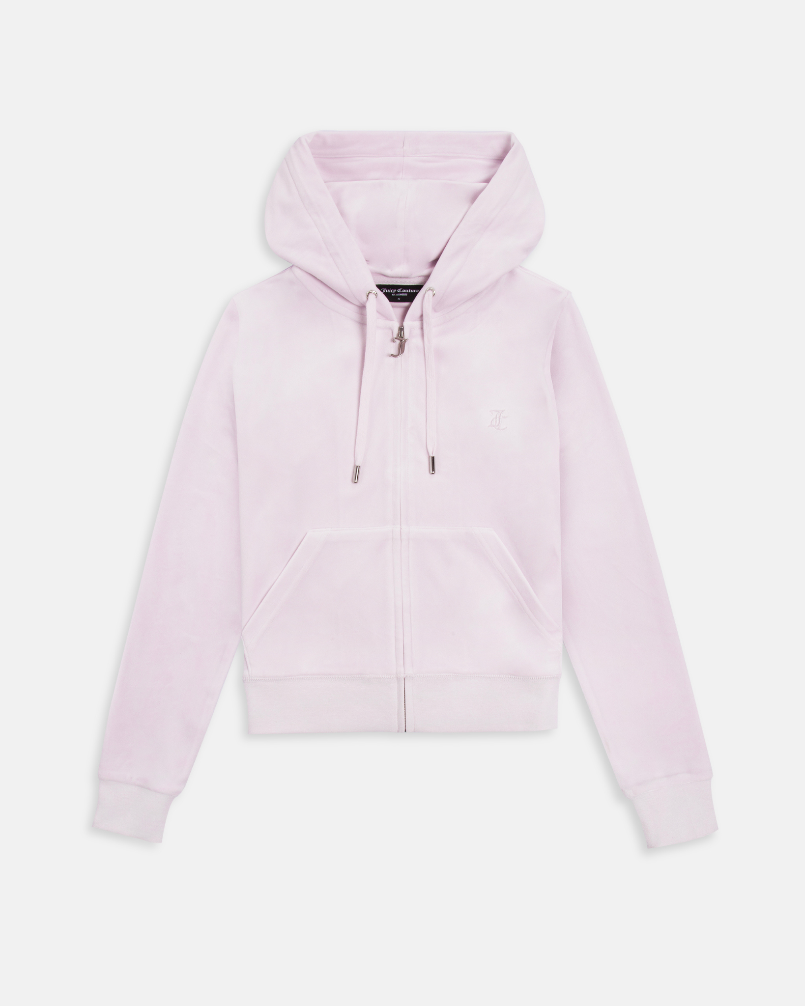 juicy Juicy Couture Blusa De Plush Com Capuz e Zíper | Preto | FARFETCH BR