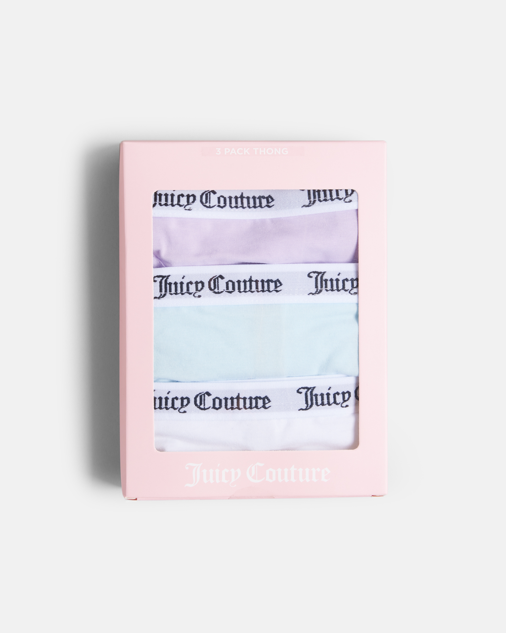 Dana Cotton Thong 3-pack Multi - Juicy Couture Scandinavia