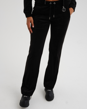 Classic Velour Tina Track Pants Black - Juicy Couture Scandinavia