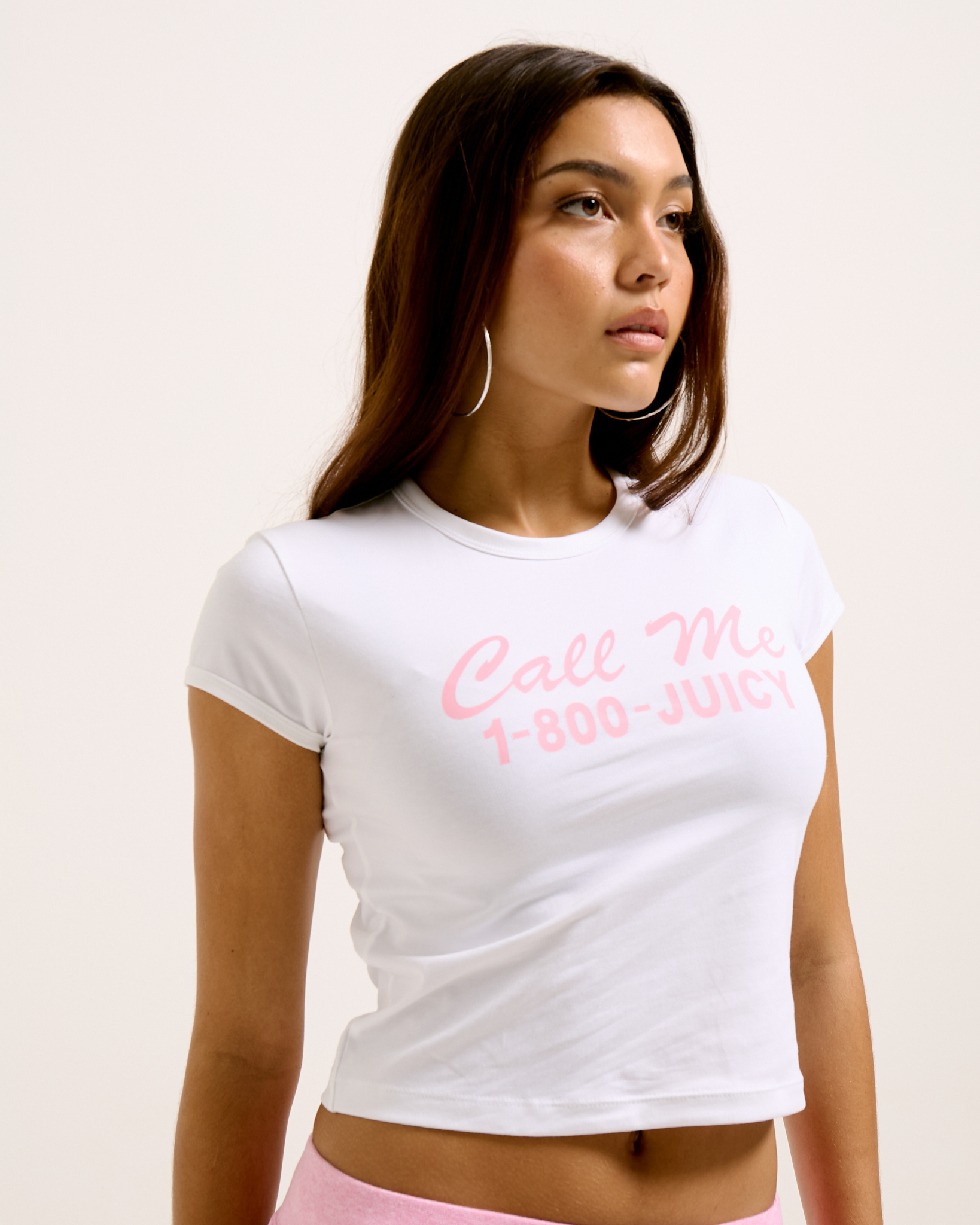 Juicy Couture Call me White T-shirt