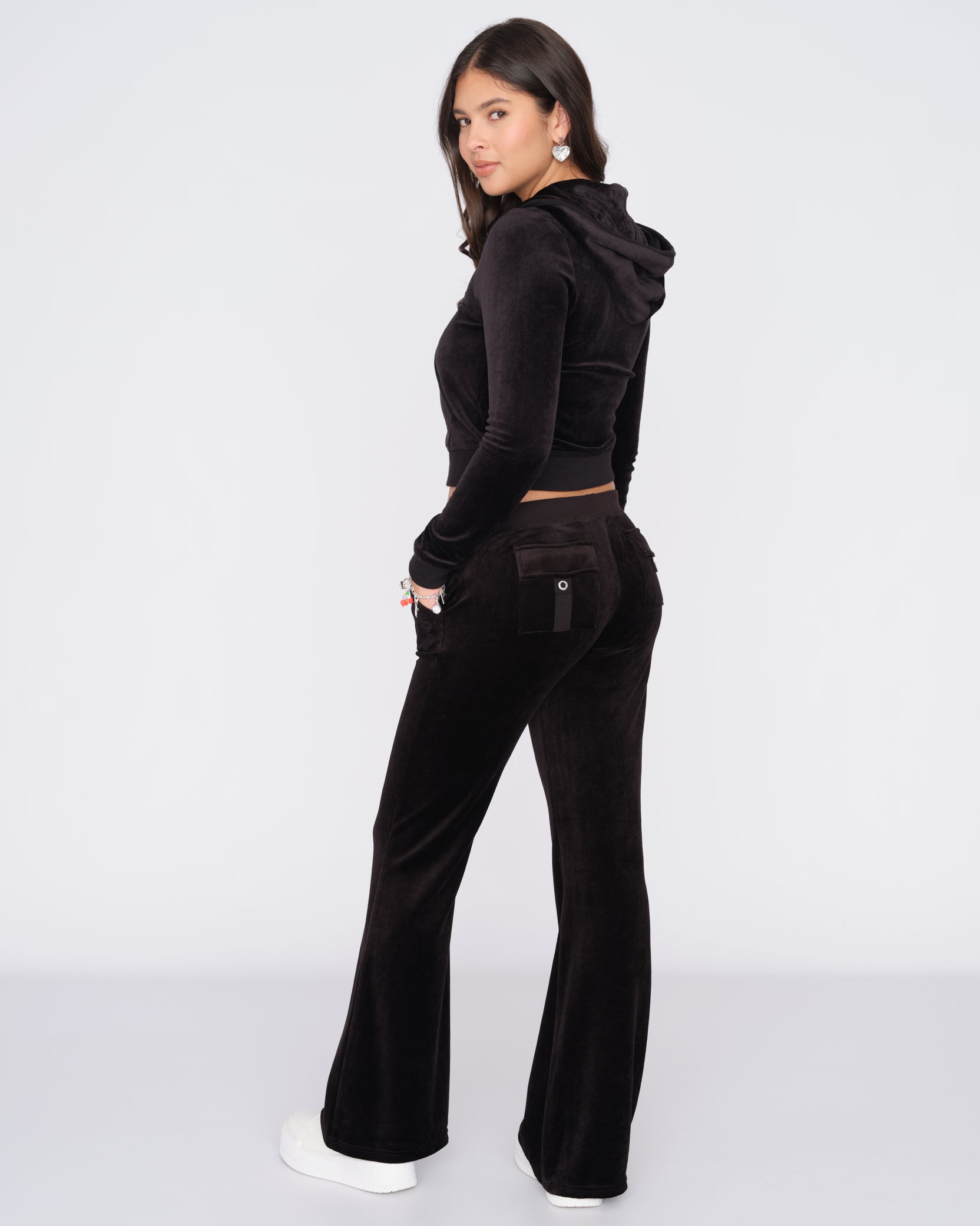Heritage Robyn Hoodie Black - Juicy Couture Scandinavia