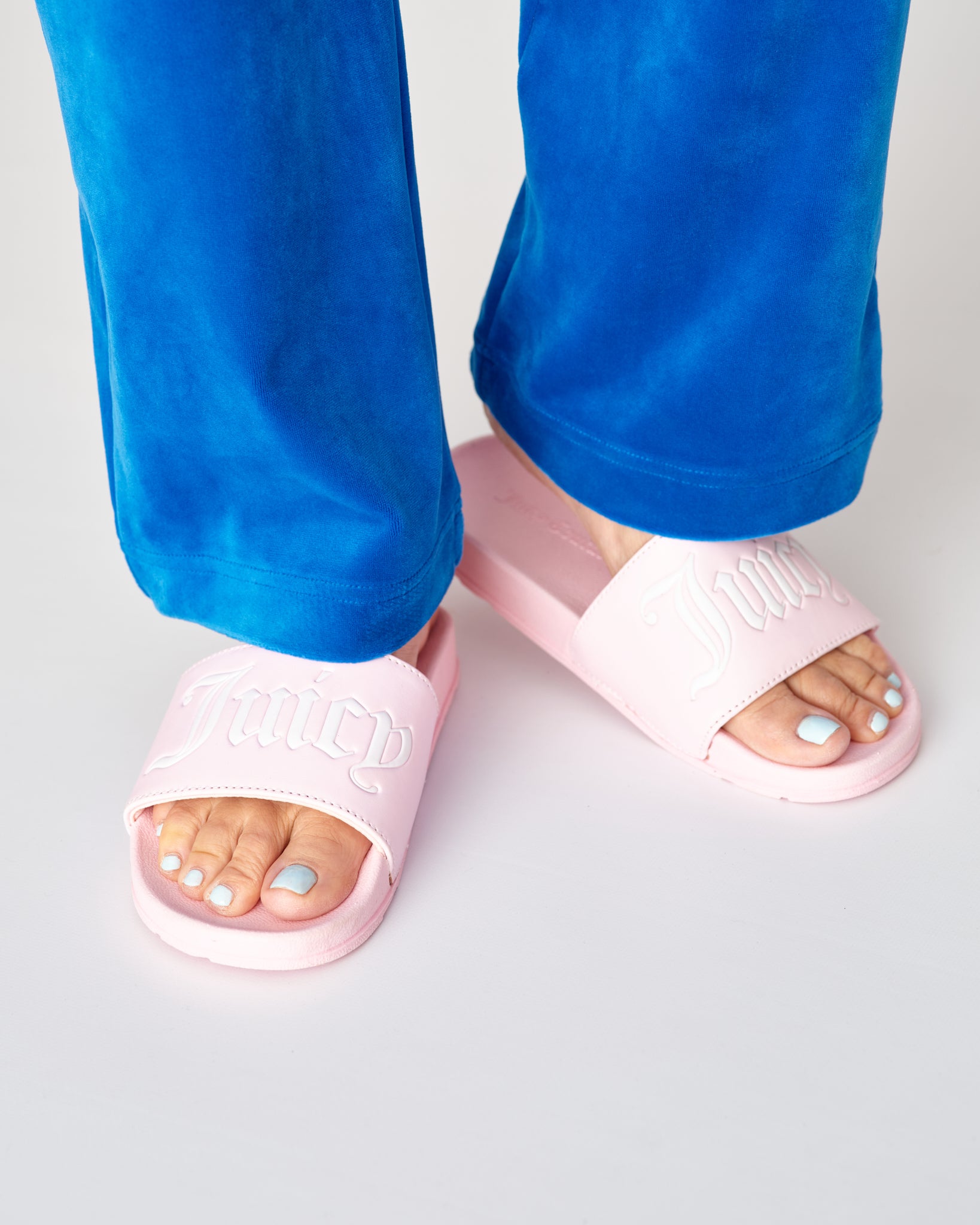 Juicy couture 2024 sliders pink