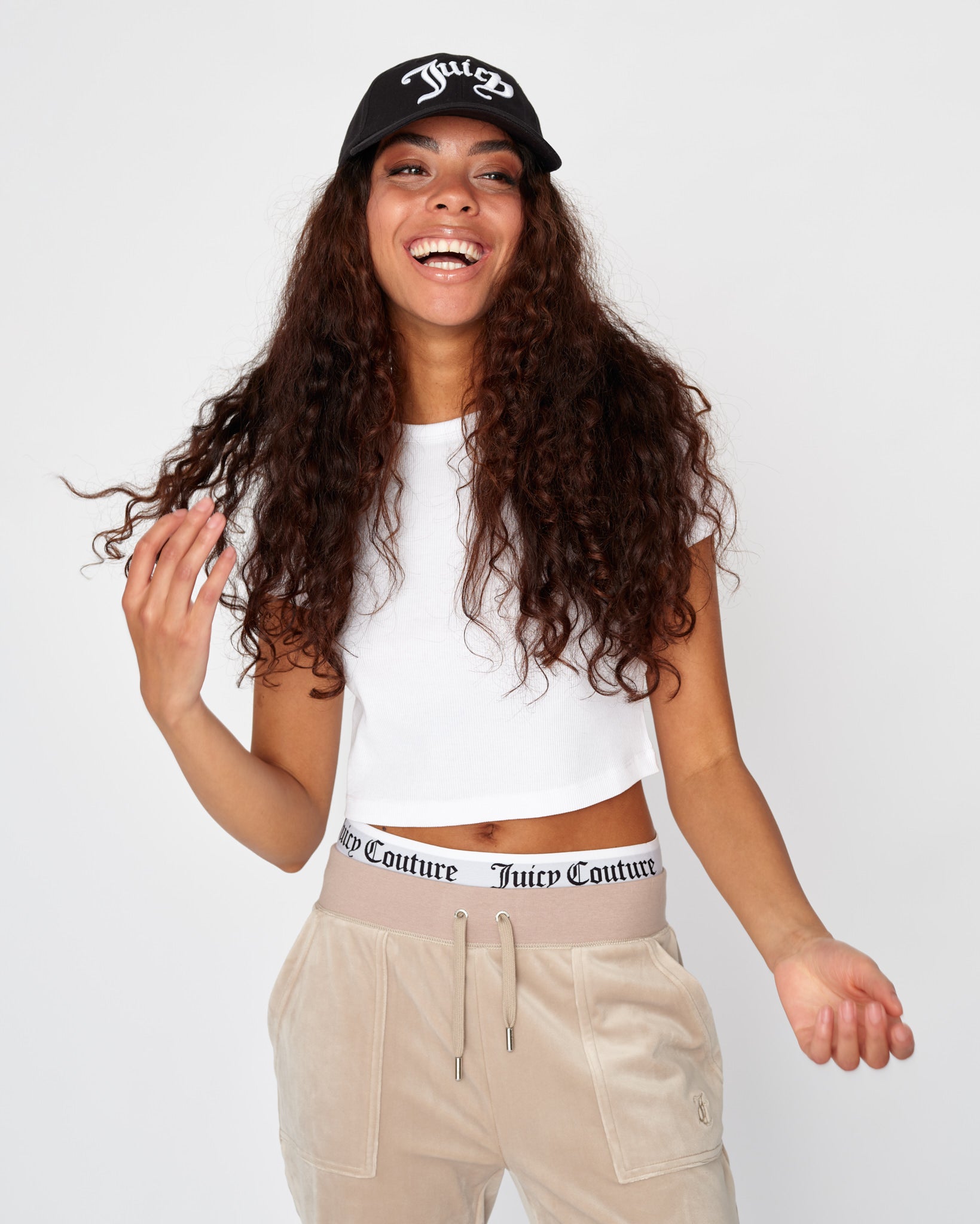 Anabelle Logo Cap Black - Juicy Couture Scandinavia