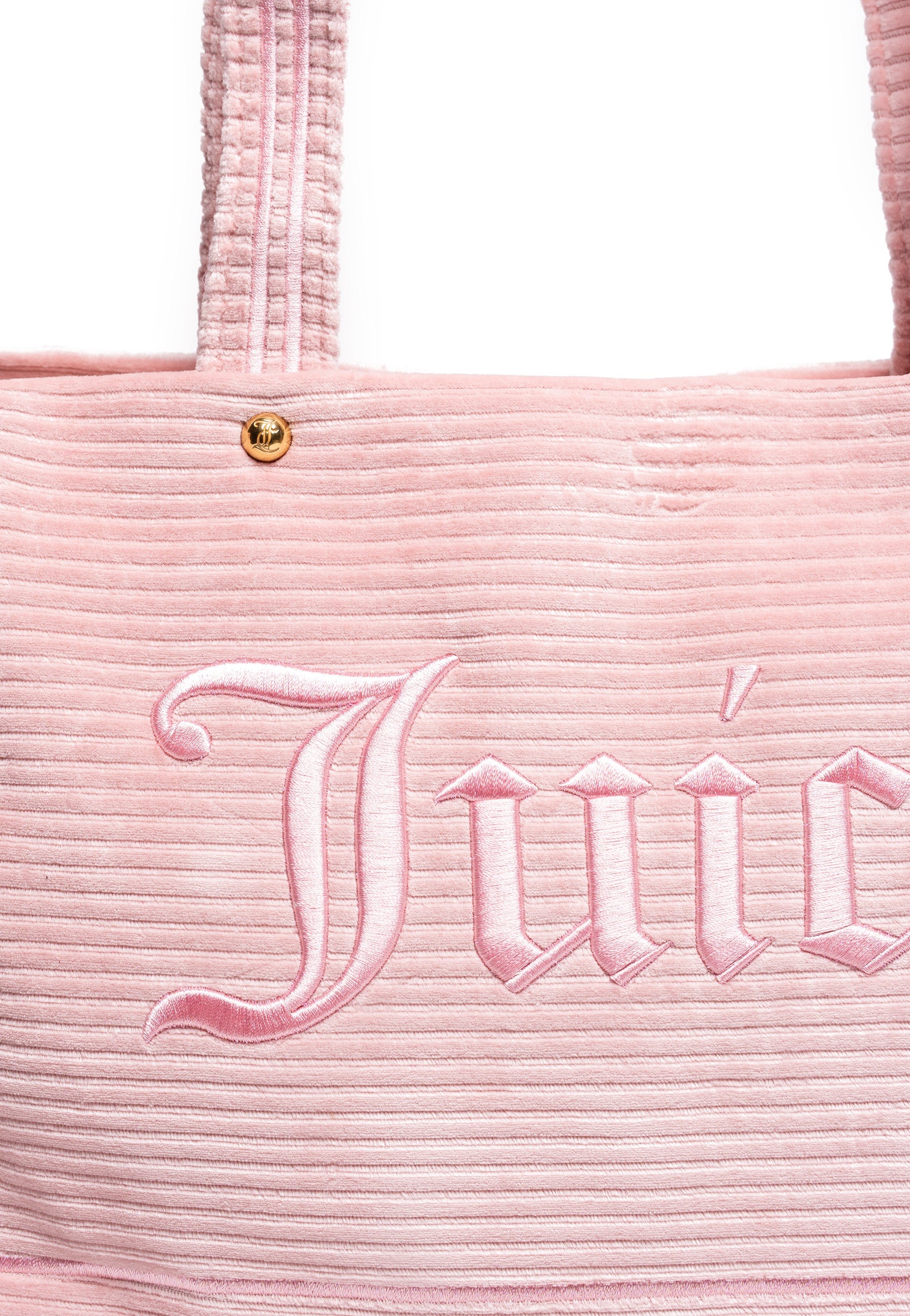 Iris Large Velvet Shopping Bag Juicy Pink - Juicy Couture Scandinavia