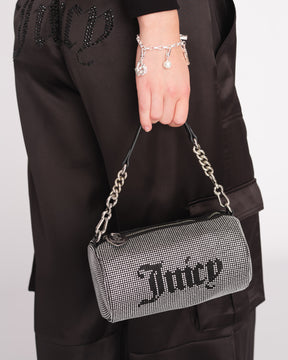 Hazel Barrel Bag Polyester/PU Black - Juicy Couture Scandinavia