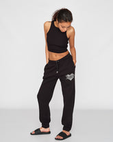 Sovereign Heart Diamante Jogger Black - Juicy Couture Scandinavia