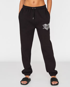 Sovereign Heart Diamante Jogger Black - Juicy Couture Scandinavia