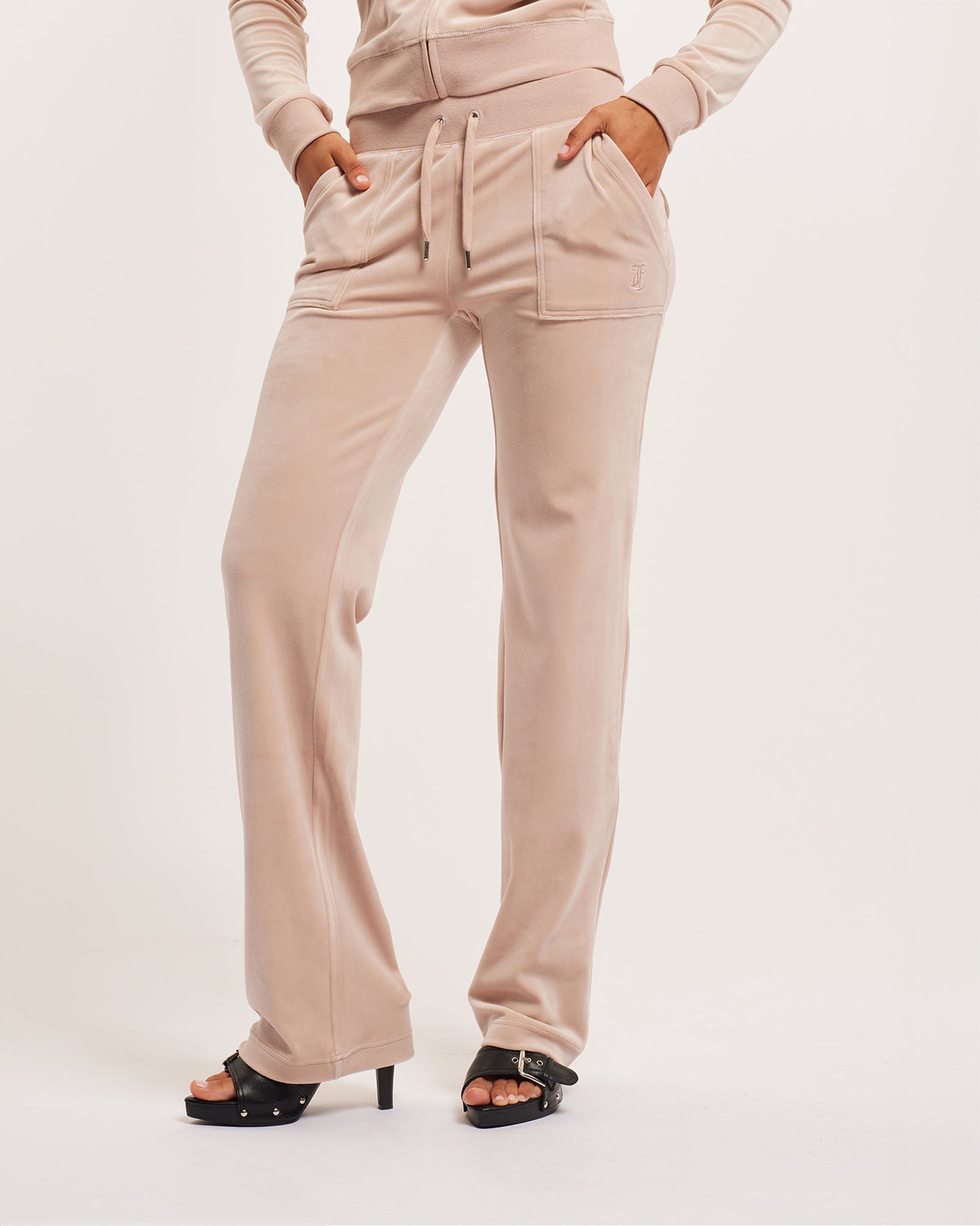 Classic Velour Del Ray Pant Mushroom