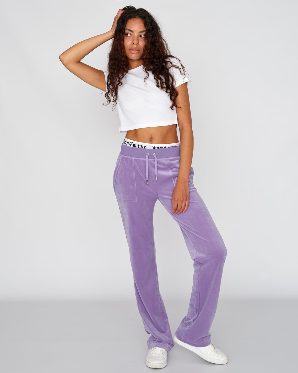 juicy couture velour classic del ray joggers