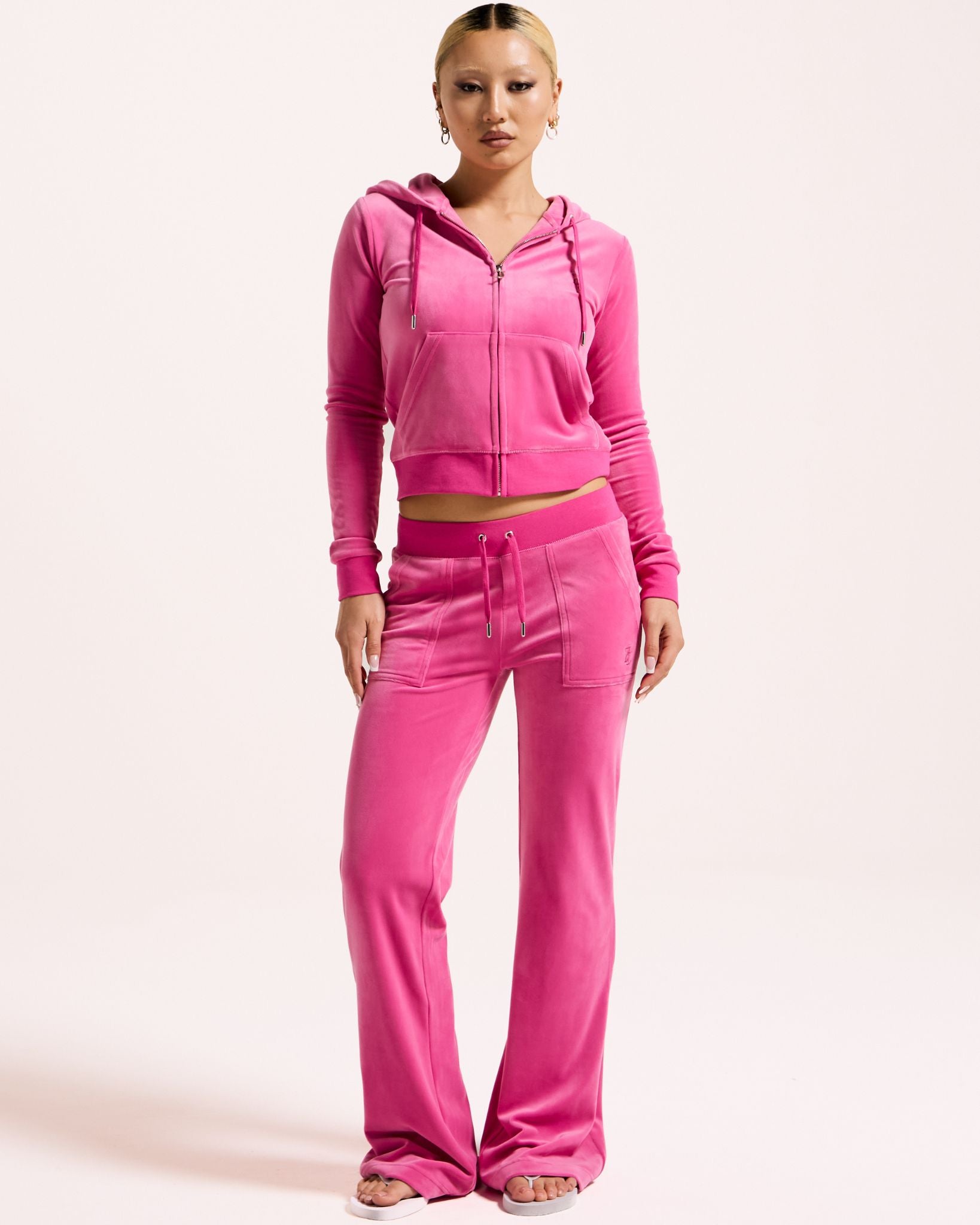 Classic Velour Layla Low Rise Very Berry