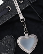 Daydreamer Palm Large Double Handle Bag Black