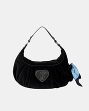 Daydreamer Palm Medium Hobo Bag Black