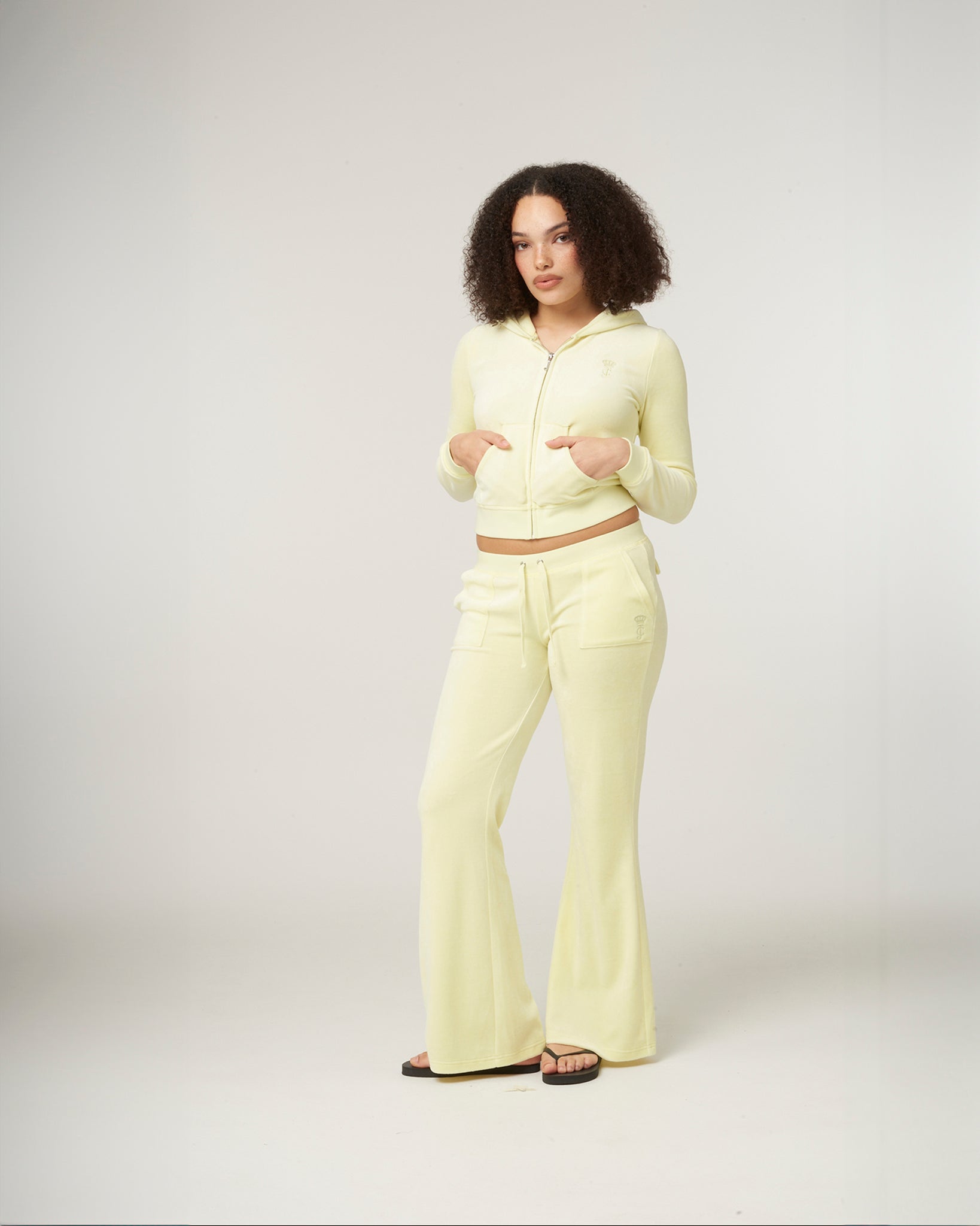 Juicy Couture Tracksuit Yellow Velvet Tracksuit Juicy Couture Velour Hoodie In Buttercup Juicy Couture Tracksuit Yellow Velvet Tracksuit Juicy Couture Velour Hoodie In Buttercup