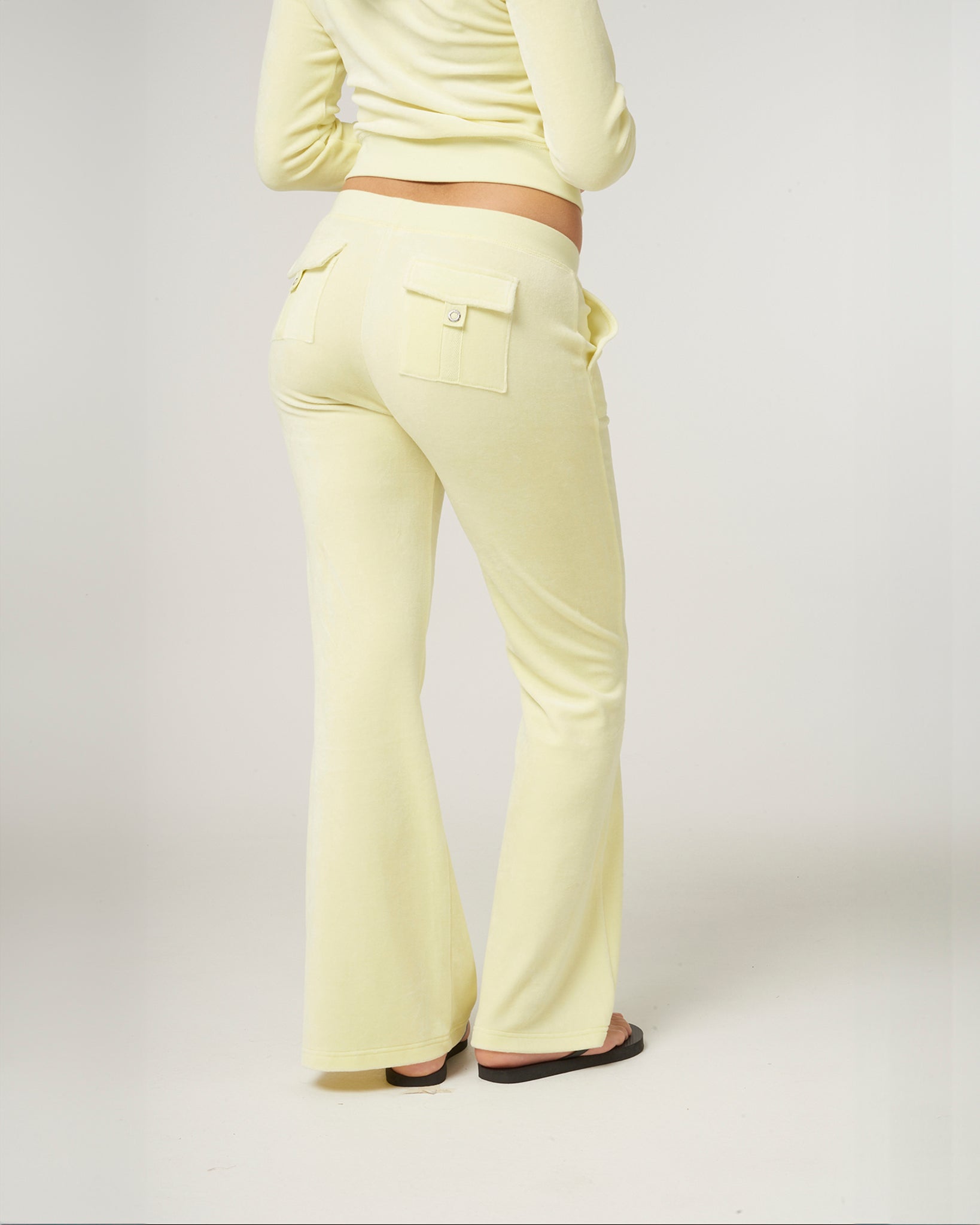 Heritage Caisa Ultra Low Rise Pant Tender Yellow - Juicy Couture Scandinavia