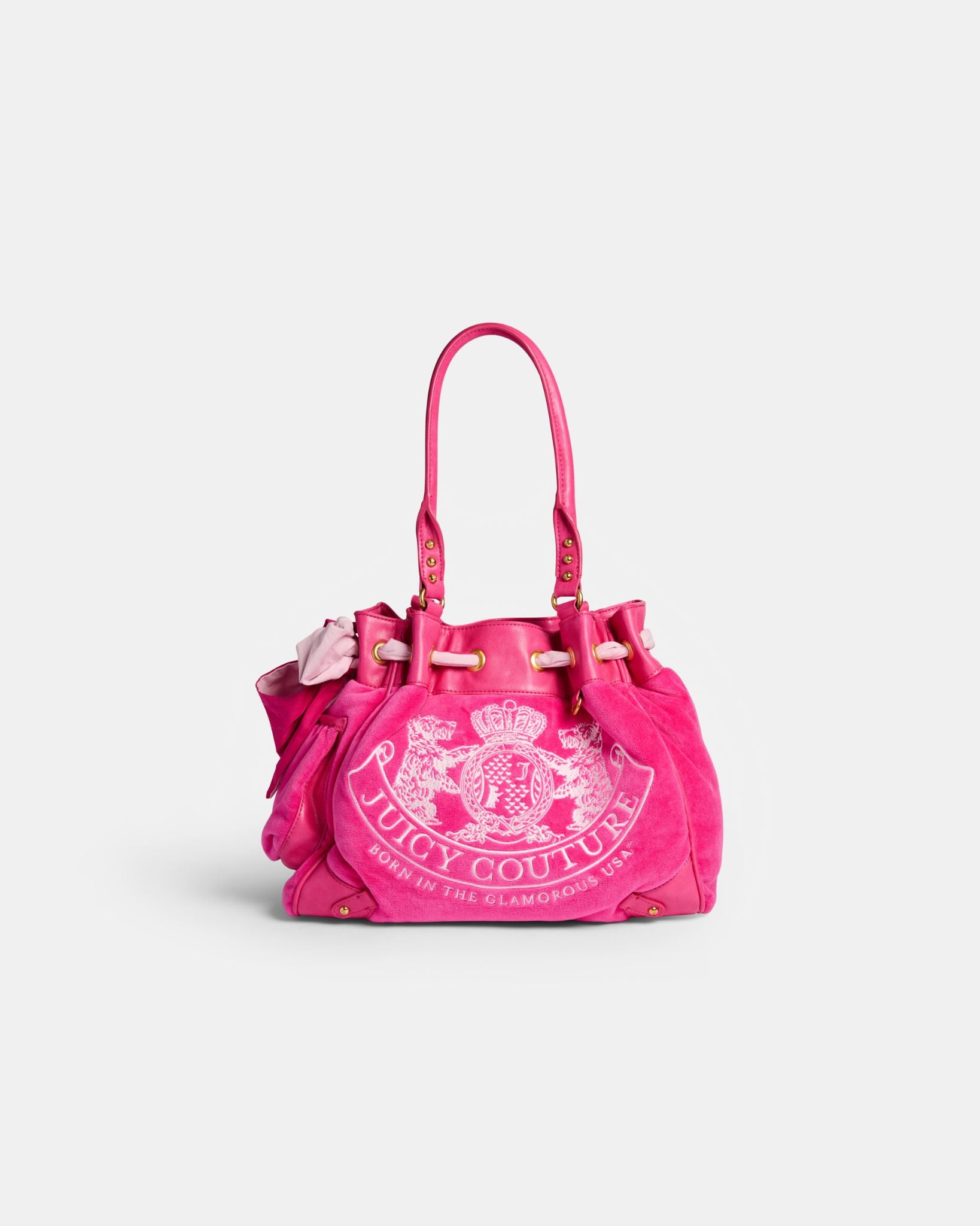 Juicy Couture Daydreamer Large Double Handle Bag in Pink Yarrow