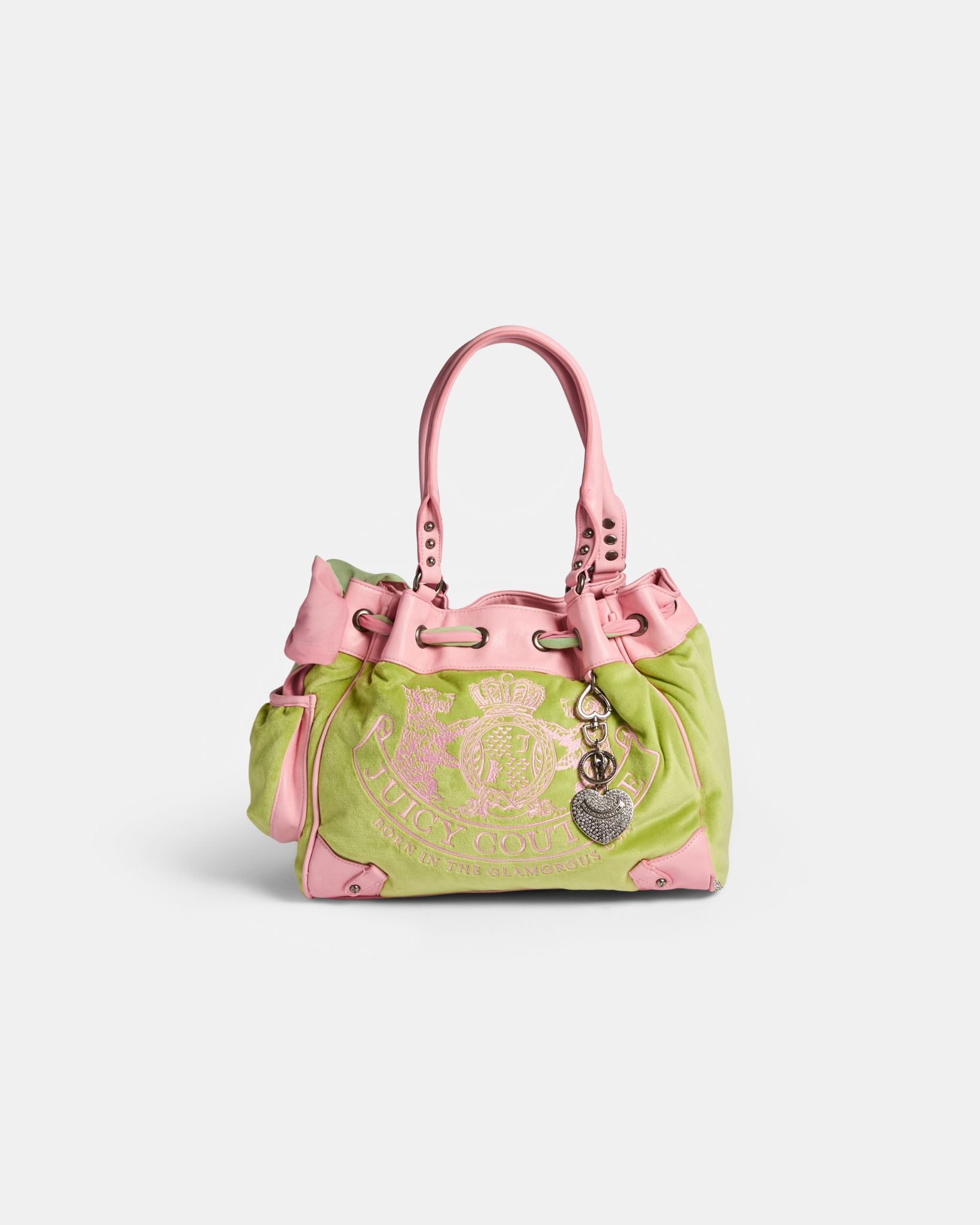 【Juicy Couture】 Juicy Couture Daydreamer Large Double Handle Bag in Pistachio Green