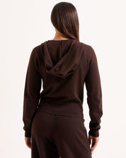 Heritage Knit Hoodie Java - Juicy Couture Scandinavia