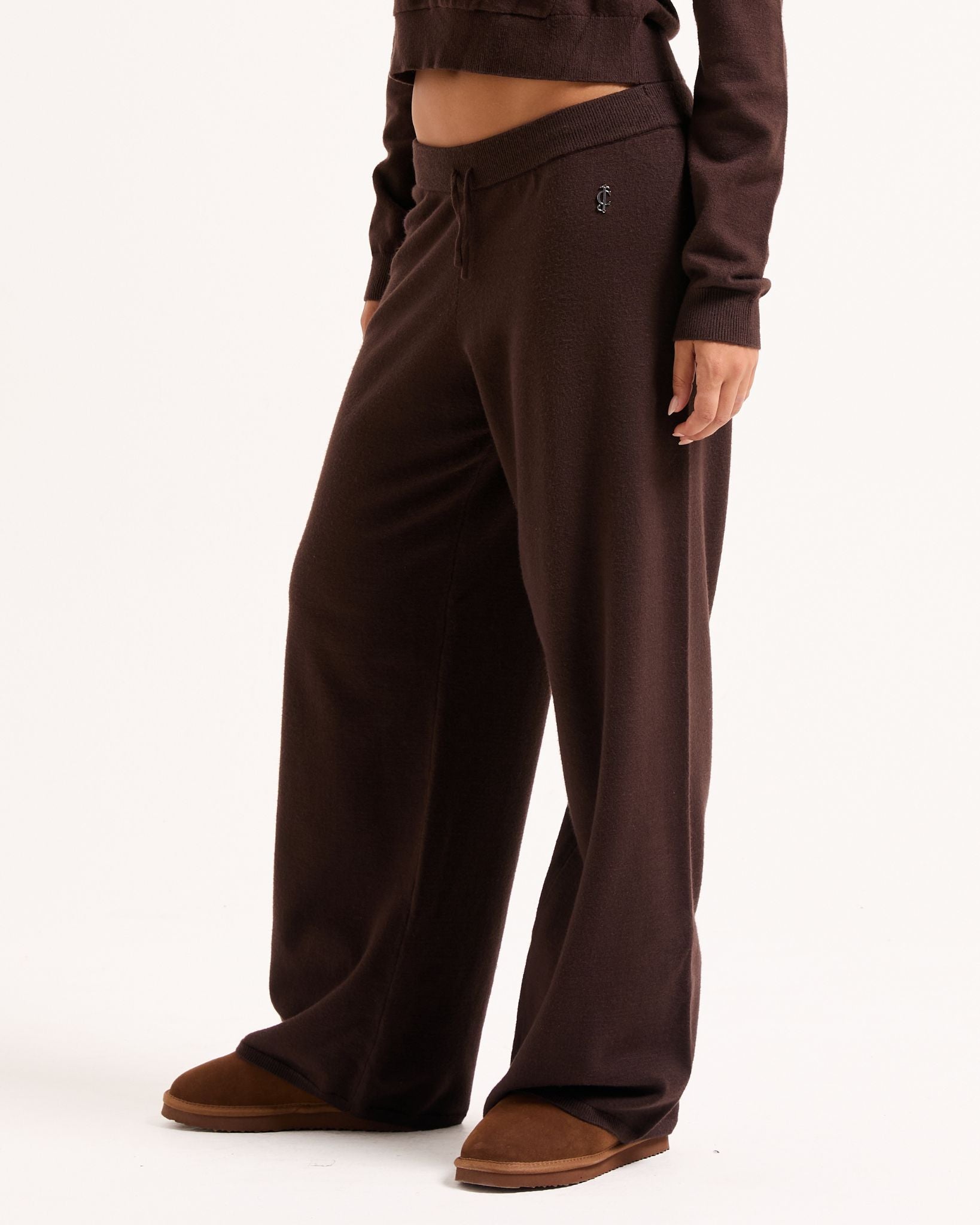 Heritage Knit Wide Leg Pant - Juicy Couture Scandinavia