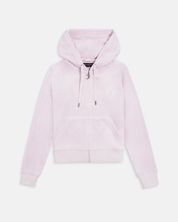 Classic Velour Robertson Zip Hoodie Orchid Tint