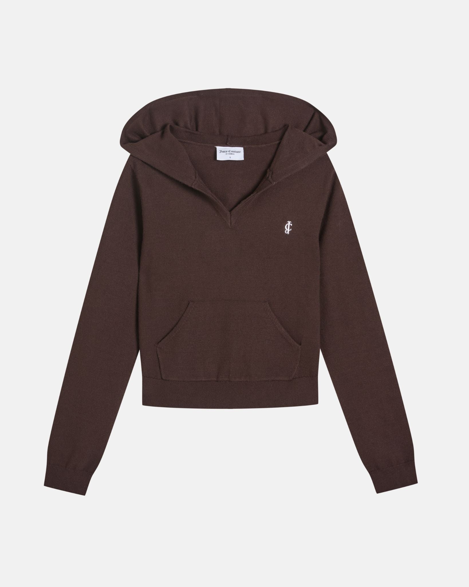 Heritage Knit Hoodie Java - Juicy Couture Scandinavia