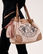 Daydreamer Large Double Handle Bag Dark Sand