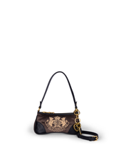 Daydreamer Crest Embroidered Shoulder bag Chocolate - Juicy Couture Scandinavia