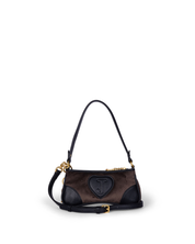 Daydreamer Crest Embroidered Shoulder bag Chocolate - Juicy Couture Scandinavia