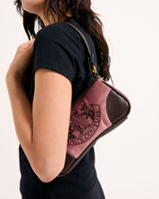 Daydreamer Crest Embroidered Shoulder bag Powder Pink - Juicy Couture Scandinavia