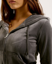 Classic Velour Robertson Zip Hoodie Top Hat - Juicy Couture Scandinavia