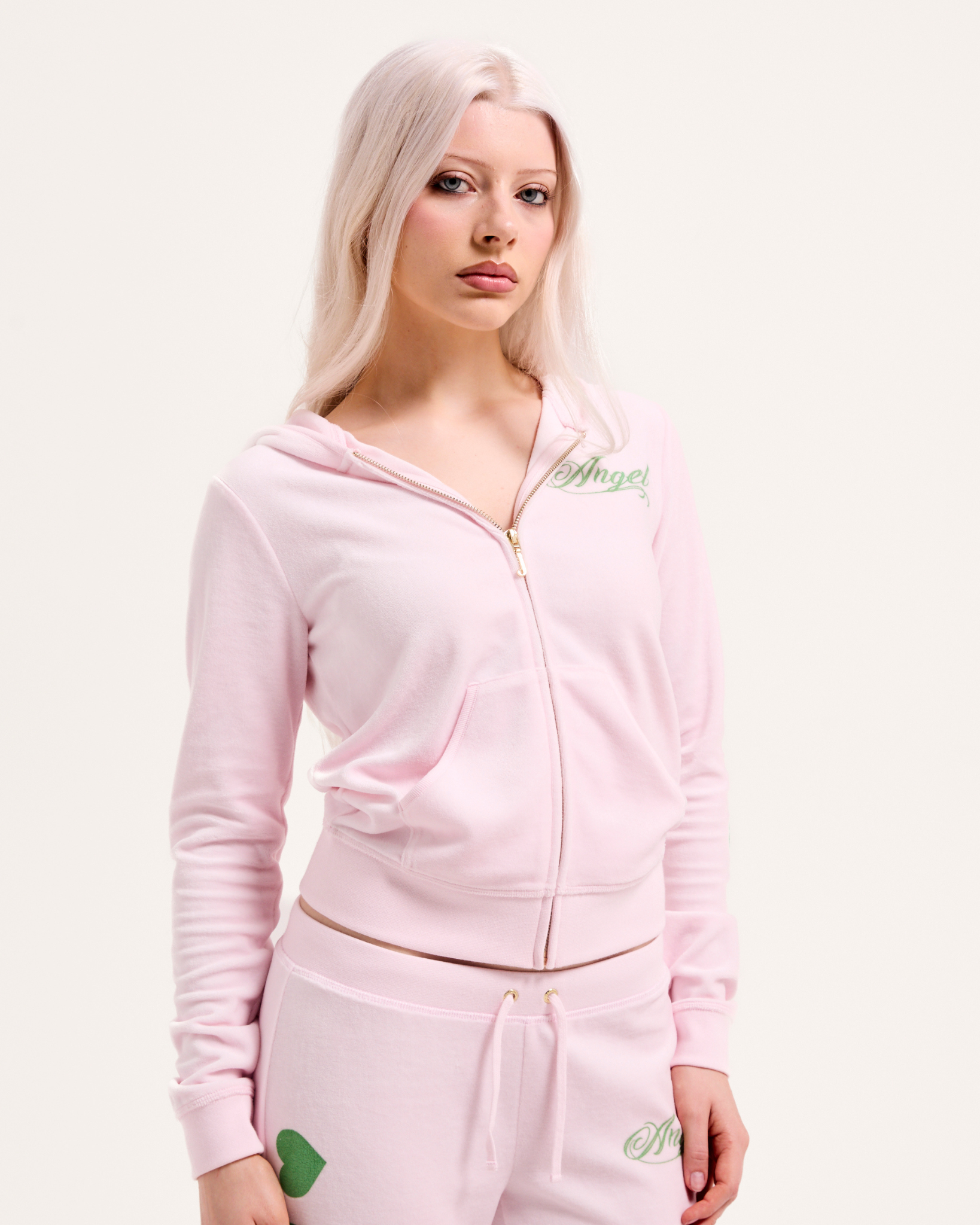 洋楽 juicy Juicy Couture Juicy Angel Robyn Hoodie Cherry Blossom