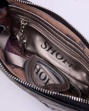Daydreamer Crest Embroidered Shoulder Bag Grey - Juicy Couture Scandinavia
