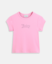 Baby Capped Sleeved T-Shirt Cotton Candy