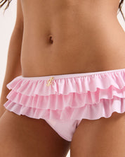 Frilly Bikini In Black Cherry Blossom - Juicy Couture Scandinavia