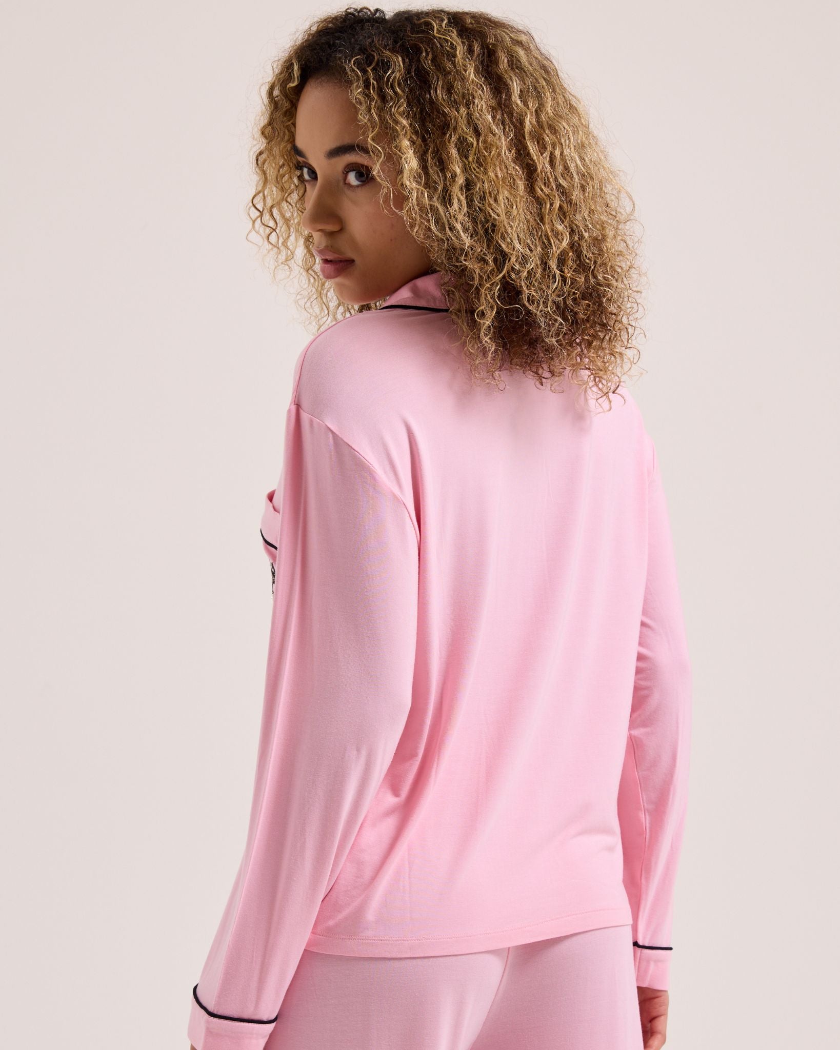 Long Sleeve Pyjama in Juicy Pink - Juicy Couture Scandinavia