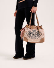 Daydreamer Large Double Handle Bag Dark Sand - Juicy Couture Scandinavia