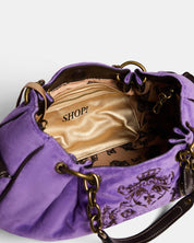 Daydreamer Doubble Handle Medium Bag in Ultra Violet - Juicy Couture Scandinavia