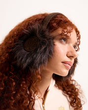 Juicy Couture Heritage Faux Fur Ear Muff