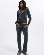 Classic Velour Del Ray Pant Raven - Juicy Couture Scandinavia
