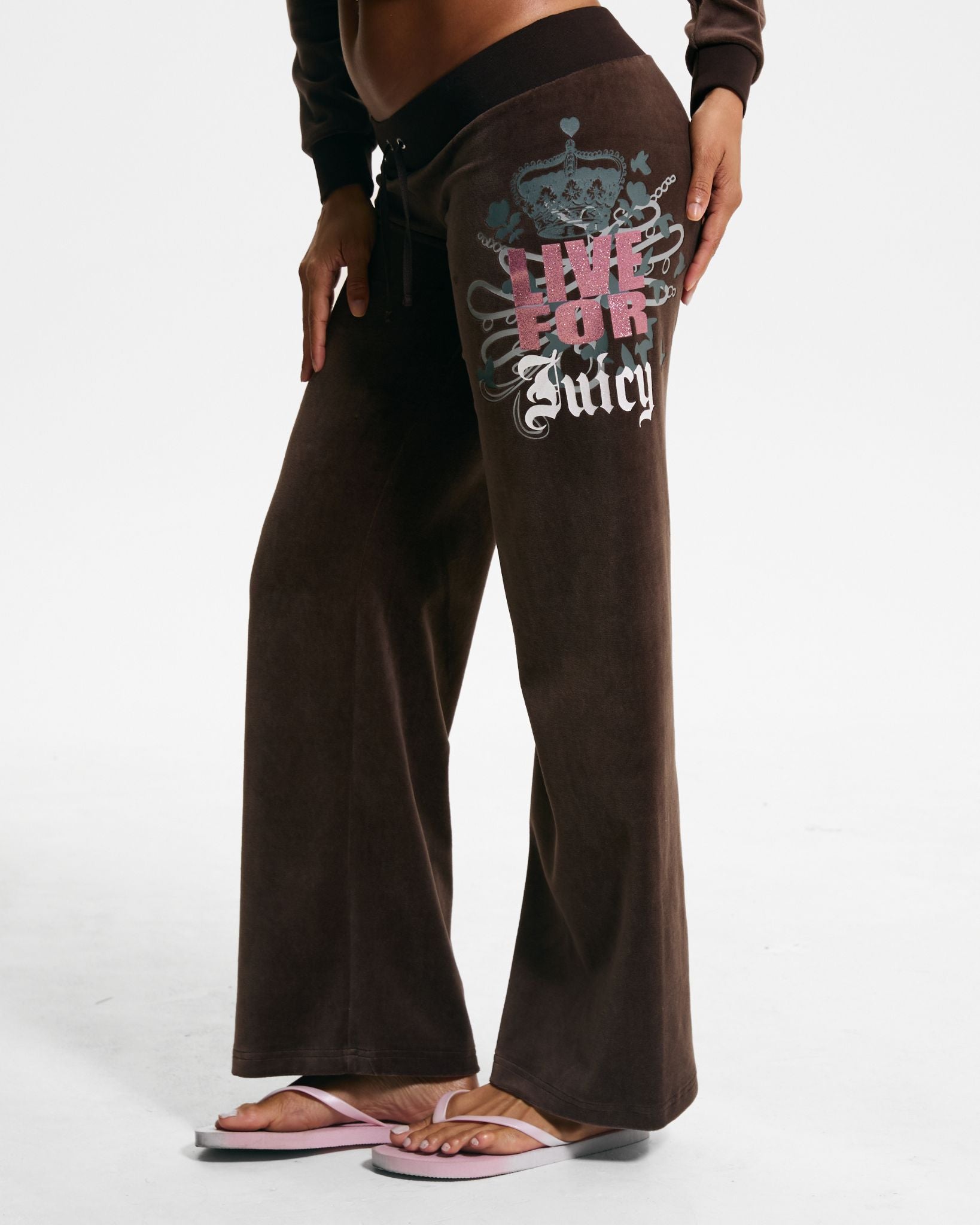 Live for Juicy Og Traight Trackpant Java