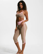 Juicy Sport Contrast Capris Fungi - Juicy Couture Scandinavia