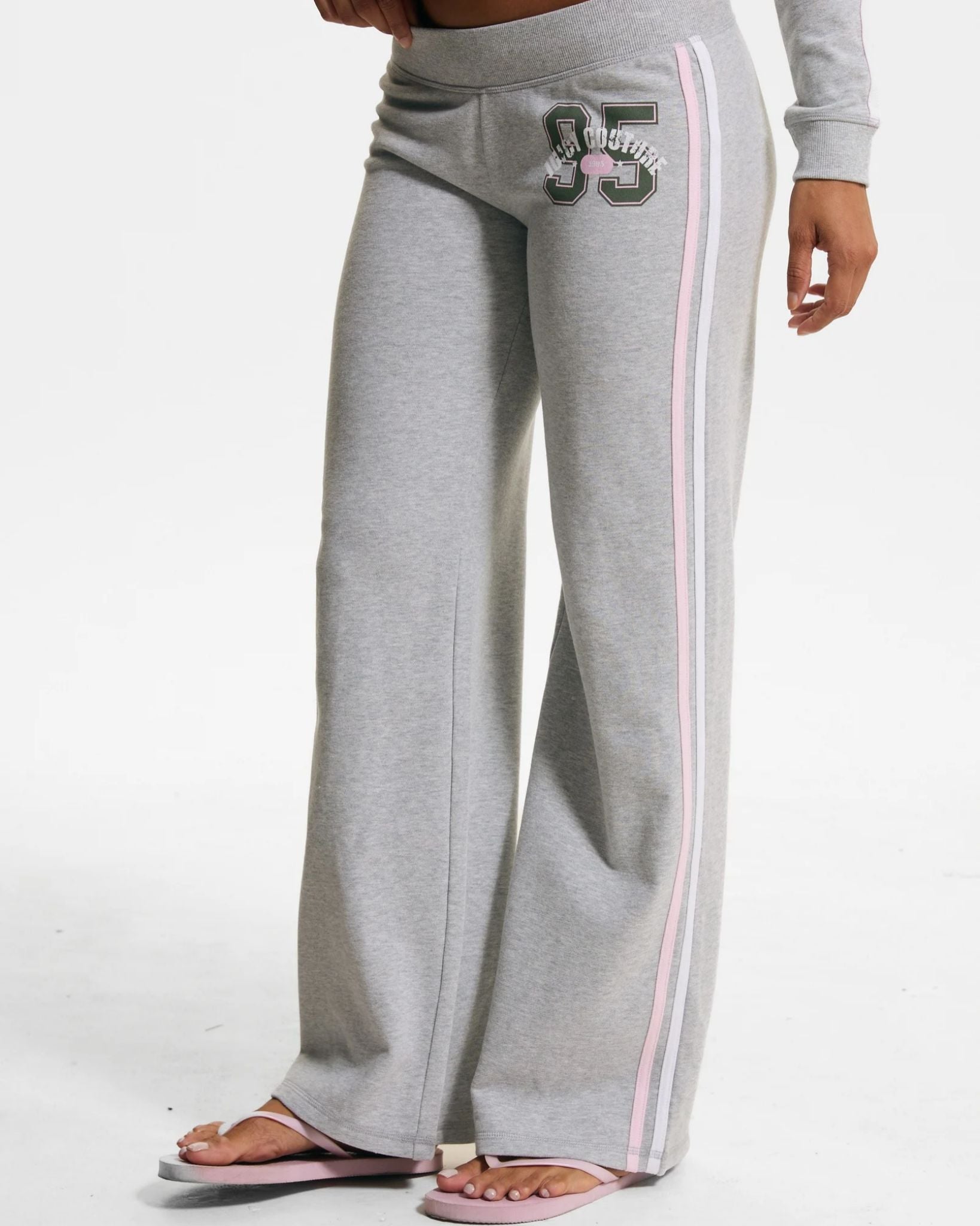 Juicy Sport 95 Trackpants Silver Marl - Juicy Couture Scandinavia