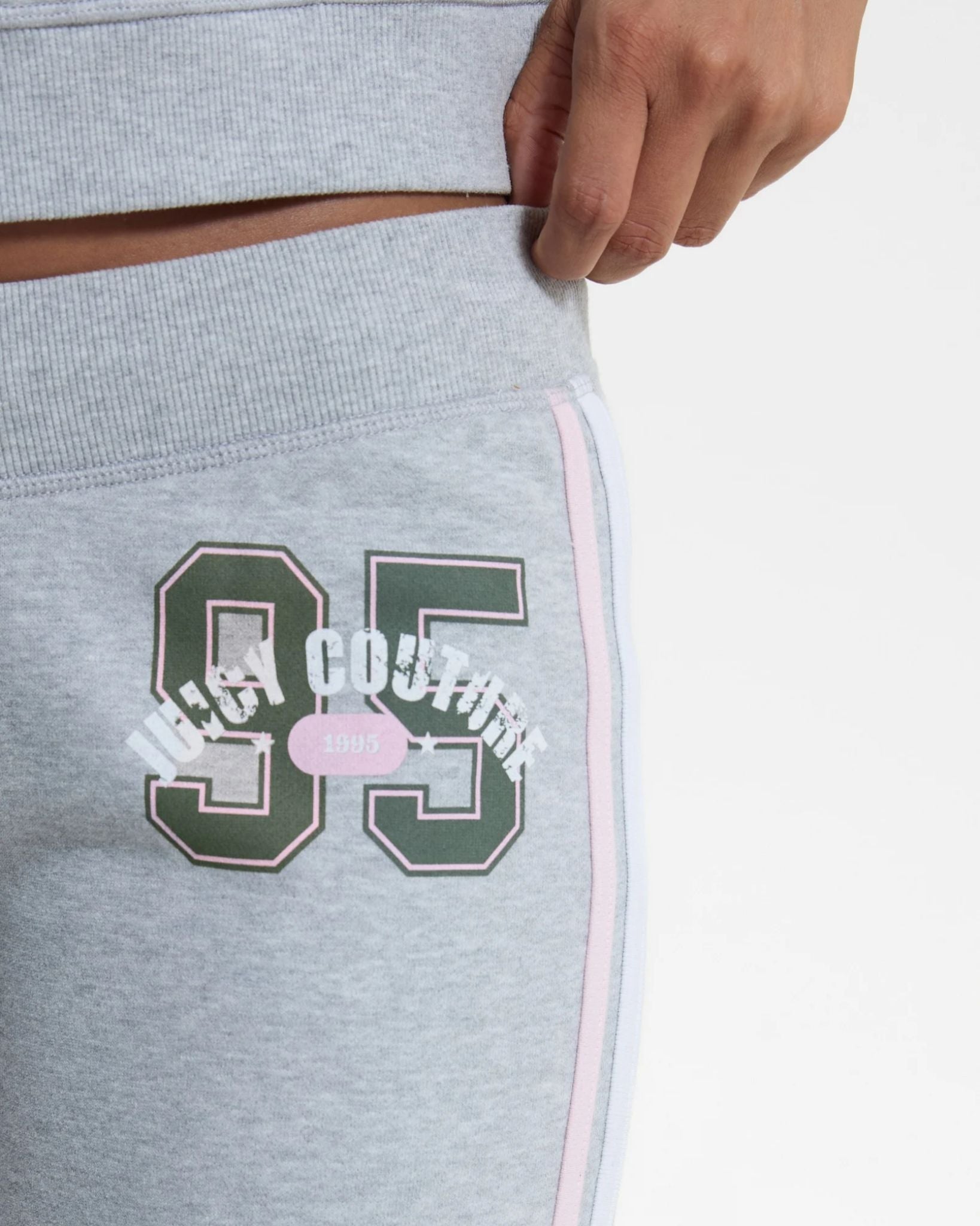 Juicy Sport 95 Trackpants Silver Marl - Juicy Couture Scandinavia