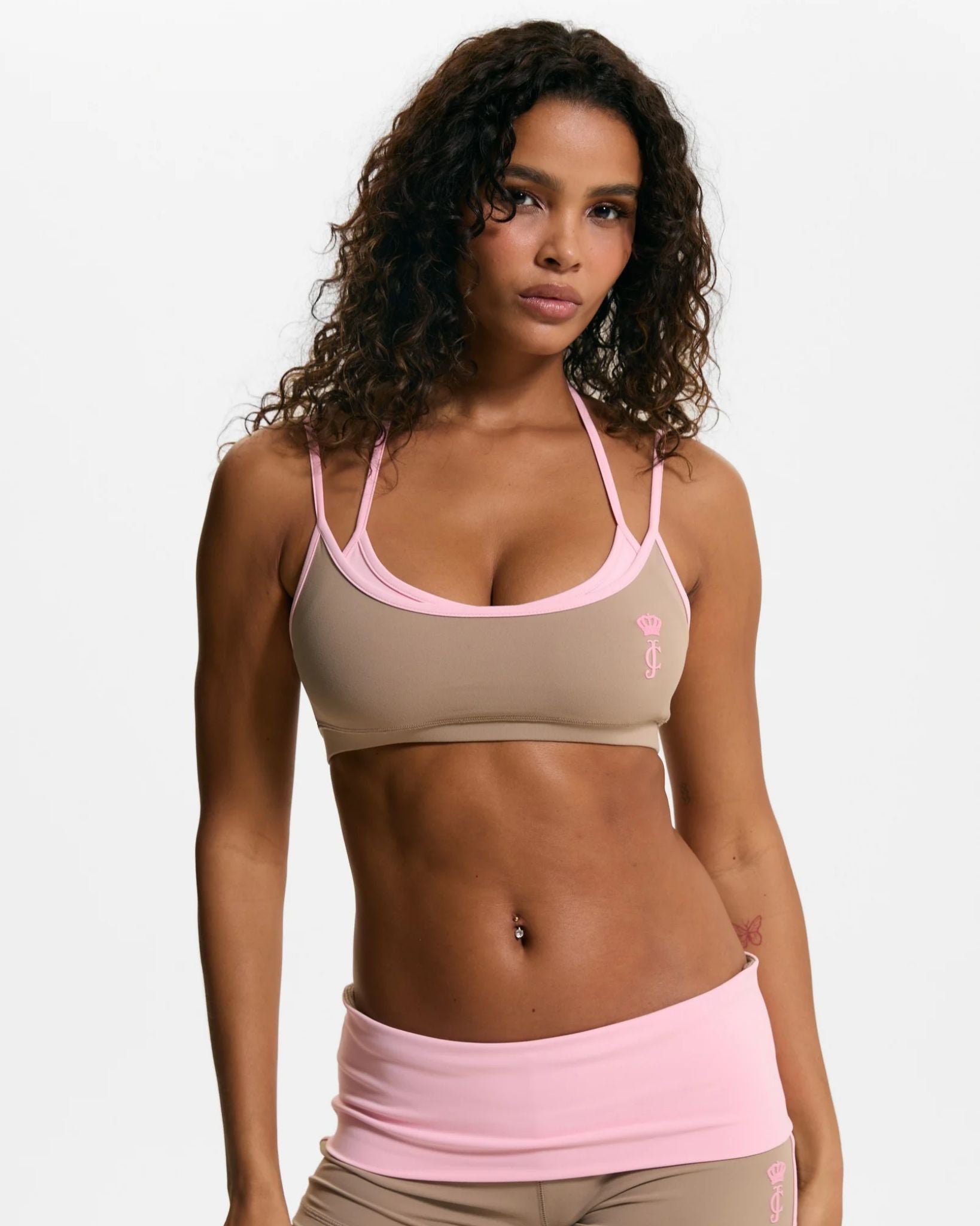 Juicy Layered Sport Bra Fungi - Juicy Couture Scandinavia