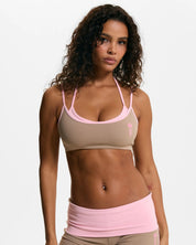 Juicy Layered Sport Bra Fungi - Juicy Couture Scandinavia