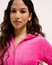 Heritage Robyn Hoodie Nostalgia Pink - Juicy Couture Scandinavia