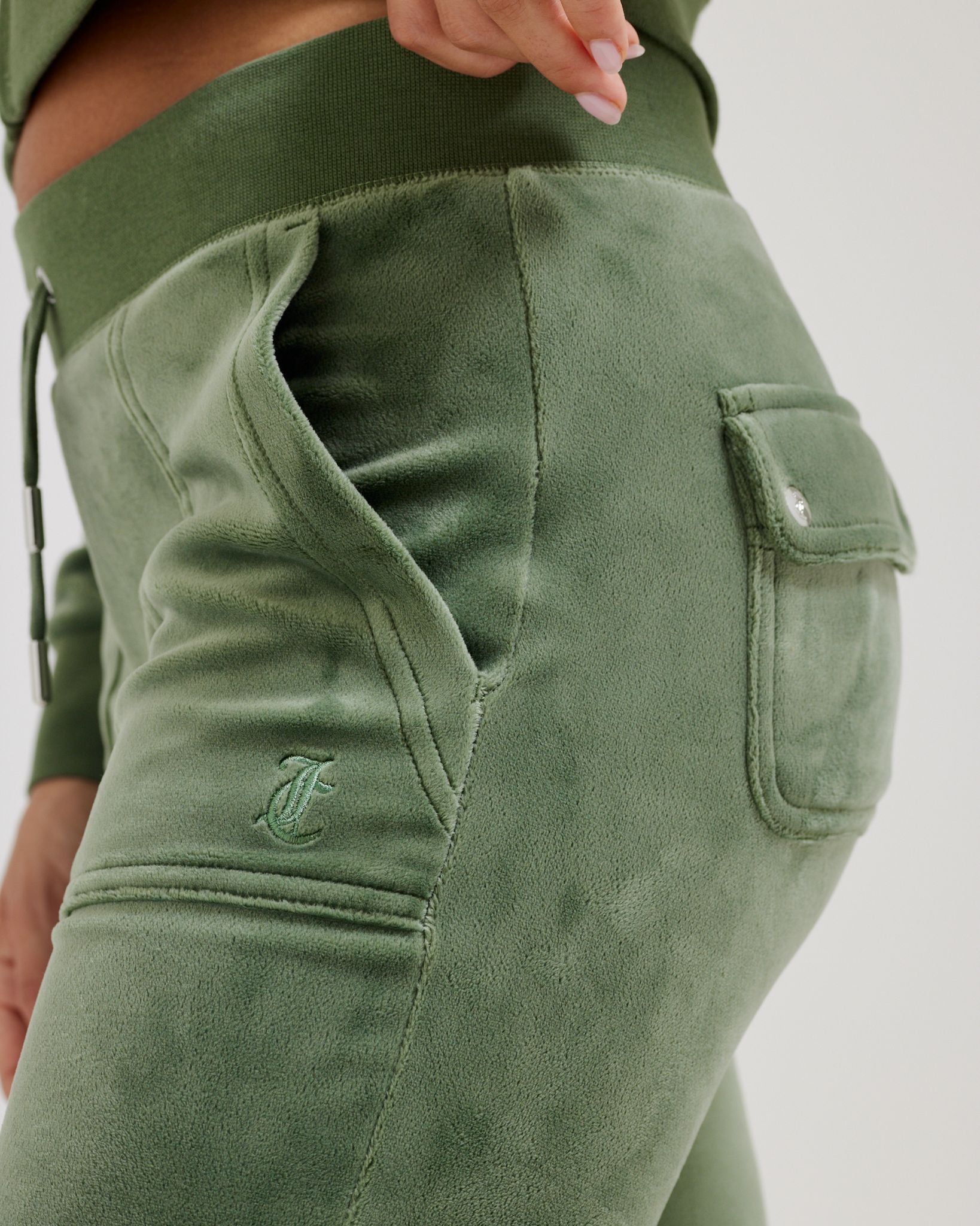 Classic Velour Del Ray Pant Thyme