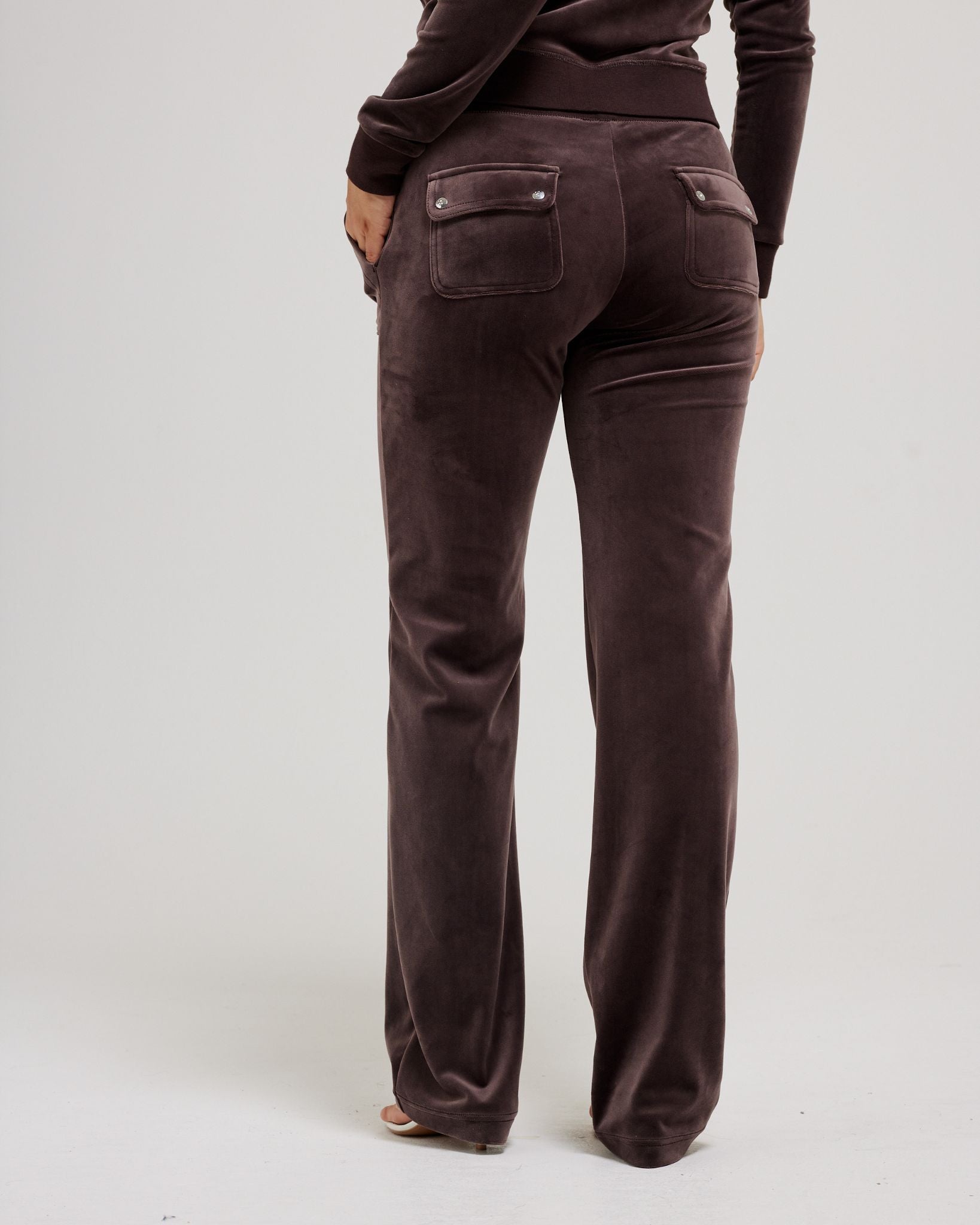 Classic Velour Del Ray Pant Java - Juicy Couture Scandinavia