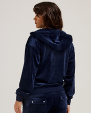 Halan Oversized Zip Through Hoodie Night Sky