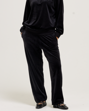 Davidson Velour Pants Black