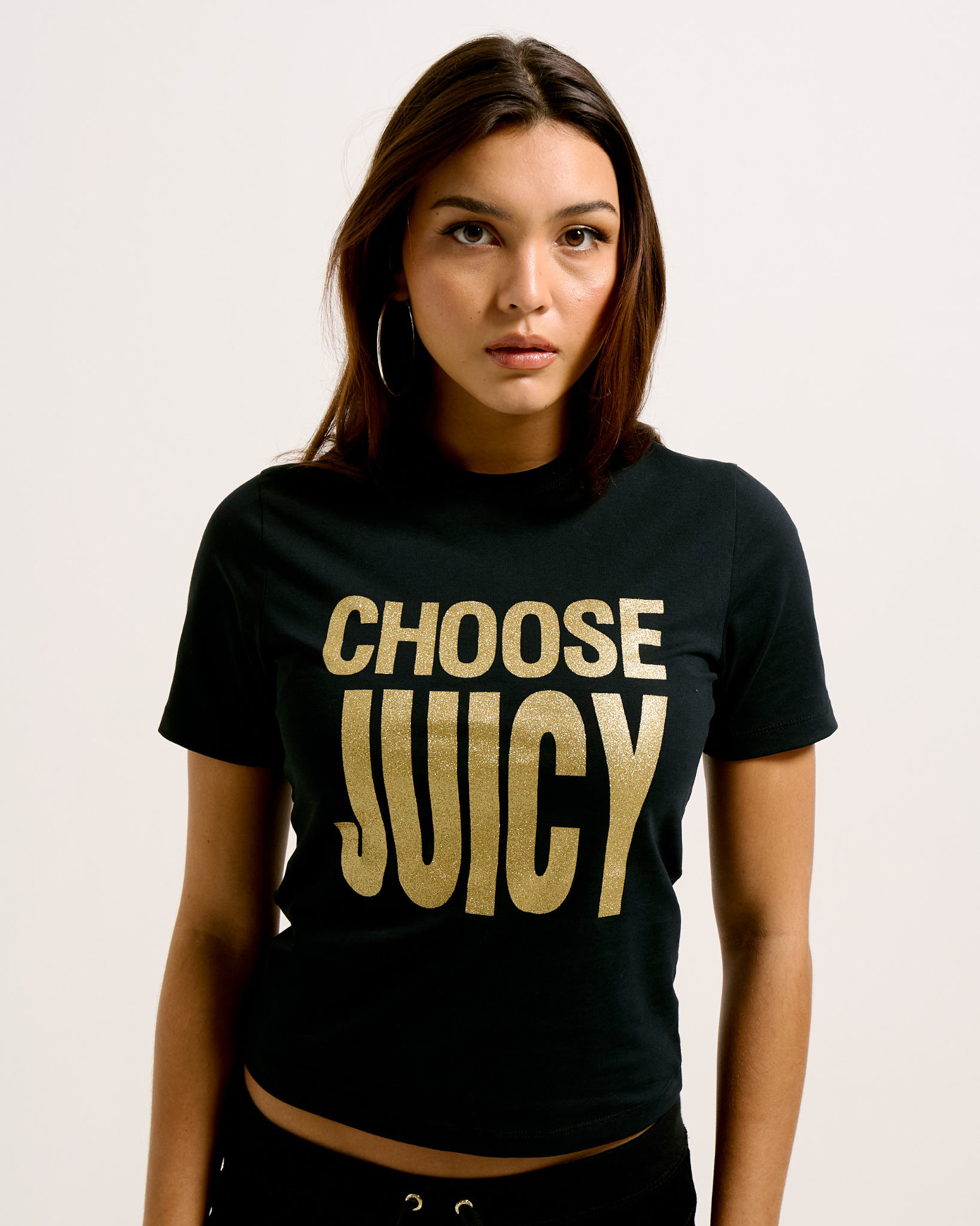 Choose Juicy Tee Black - Juicy Couture Scandinavia